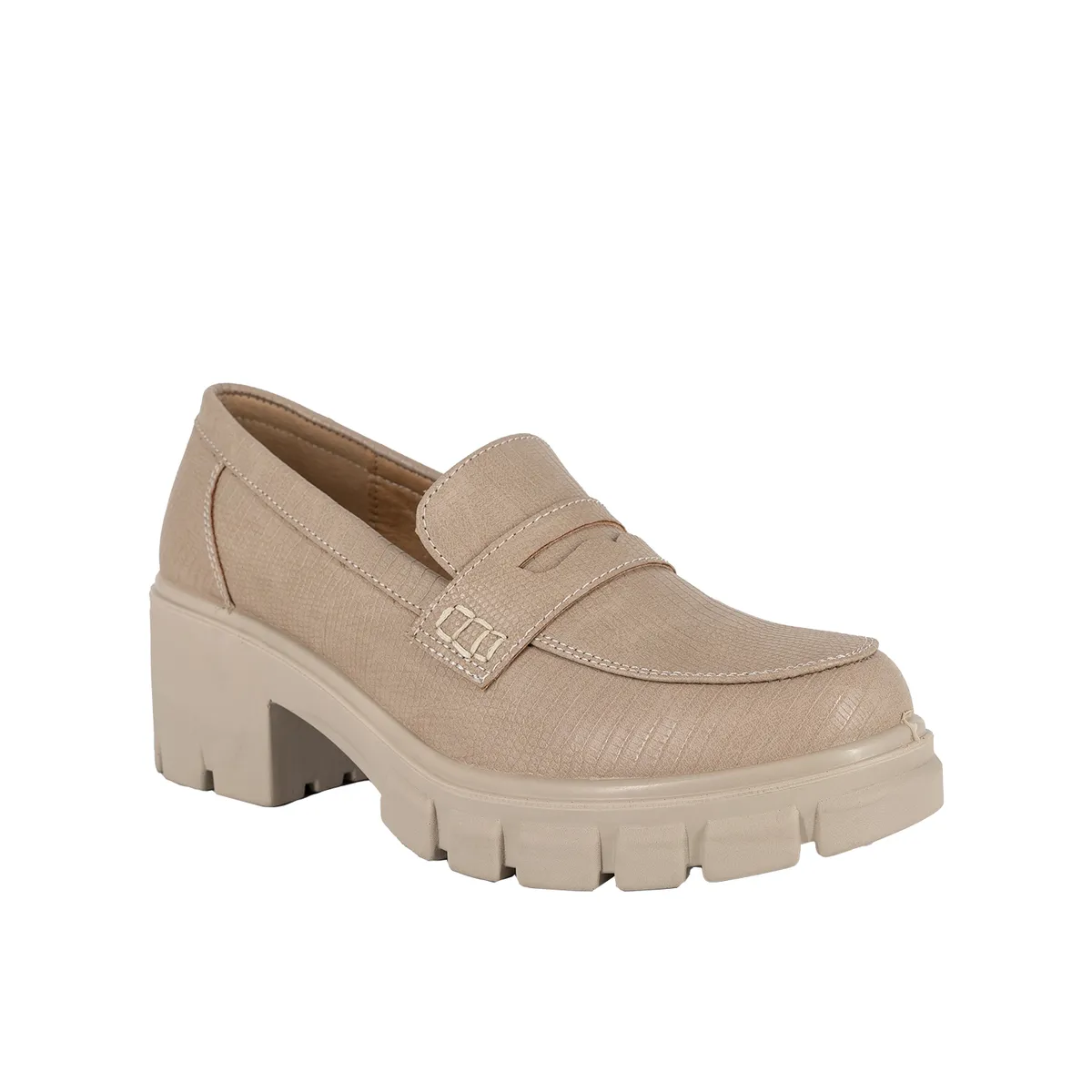 ALQUIMIA - Mocasin Mujer Taupe Murcia Alquimia