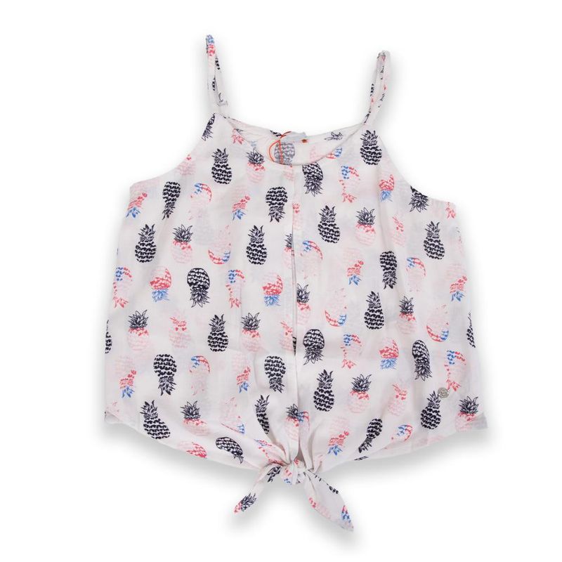 PILLIN - Polera Niña Blanco Pillin PILLIN