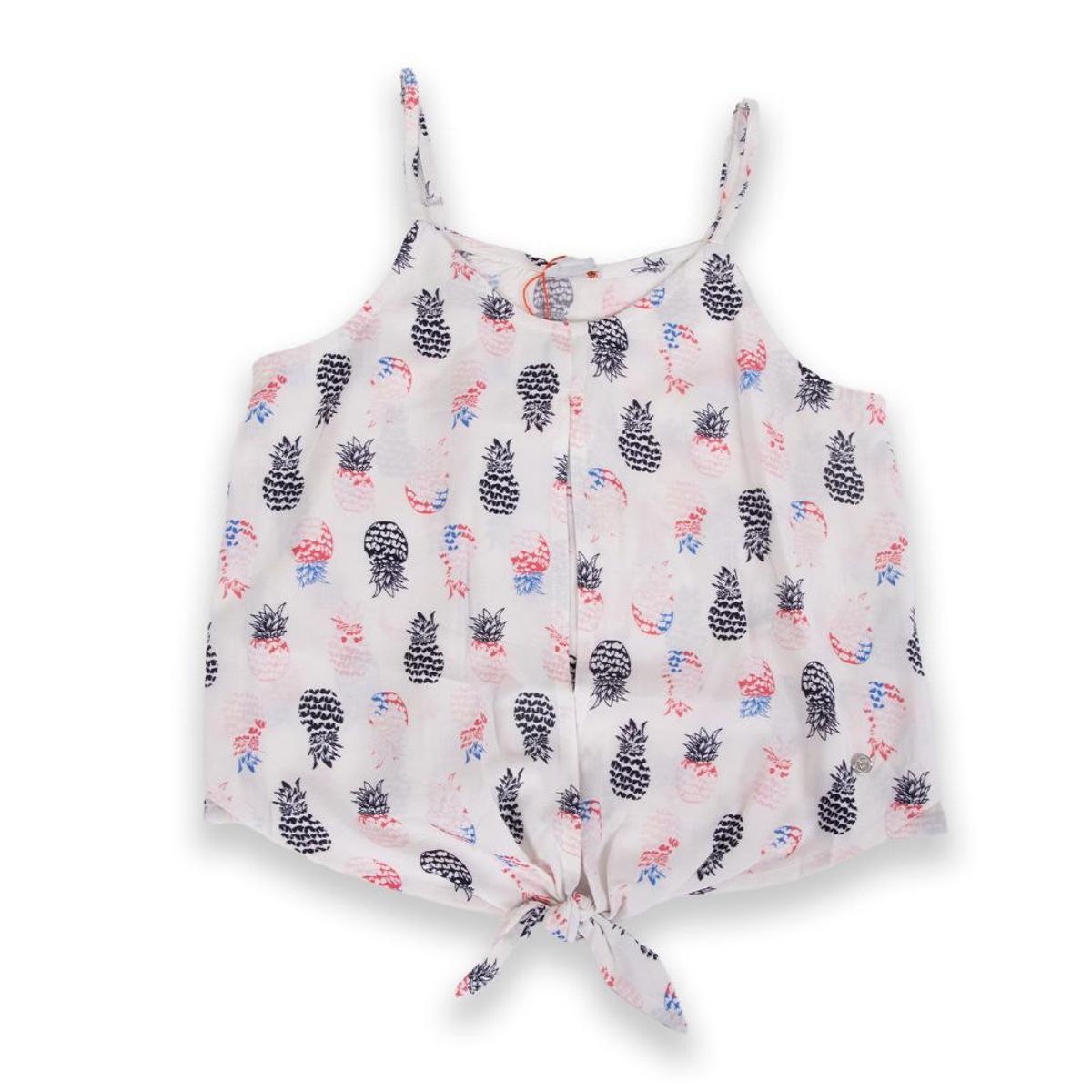 PILLIN - Polera Niña Blanco Pillin PILLIN