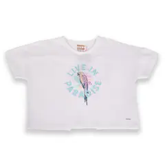 PILLIN - Polera Niña Blanco