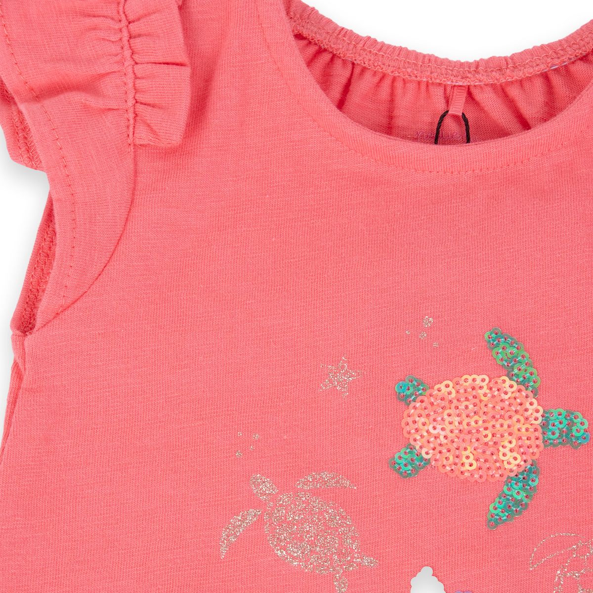 PILLIN - Polera Bebé Niña Coral Pillin - Coral