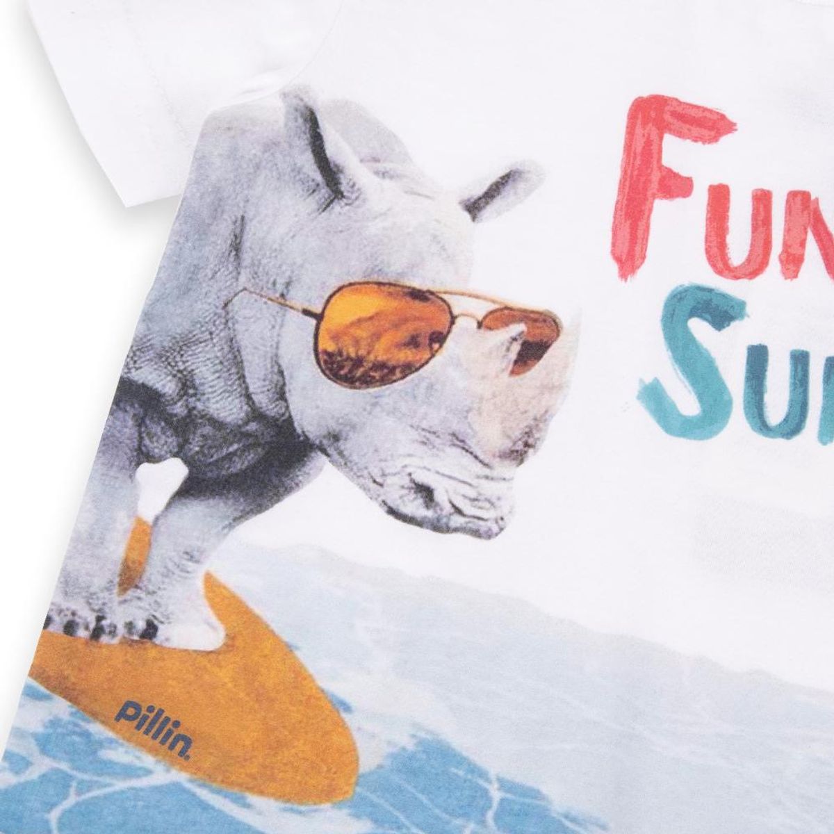 PILLIN - Polera Bebé Niño Blanco Pillin - Blanco