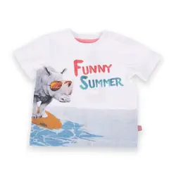 PILLIN - Polera Bebé Niño Blanco - Blanco