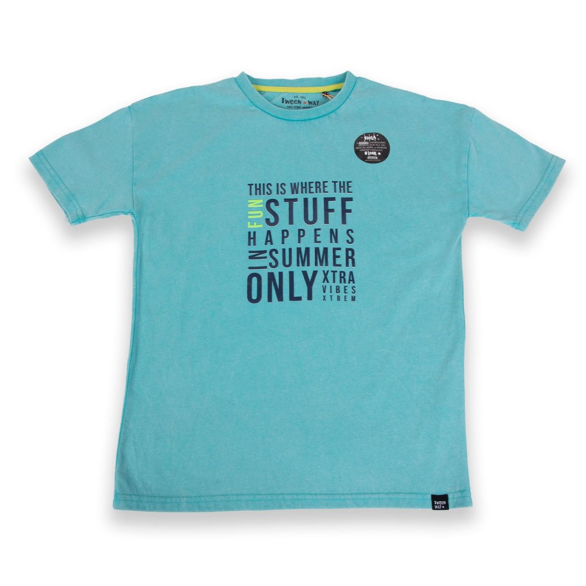 PILLIN - Polera Niño Verde Pillin PILLIN