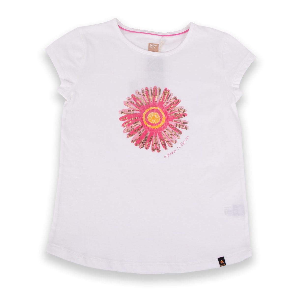 PILLIN - Polera Niña Blanco Pillin PILLIN