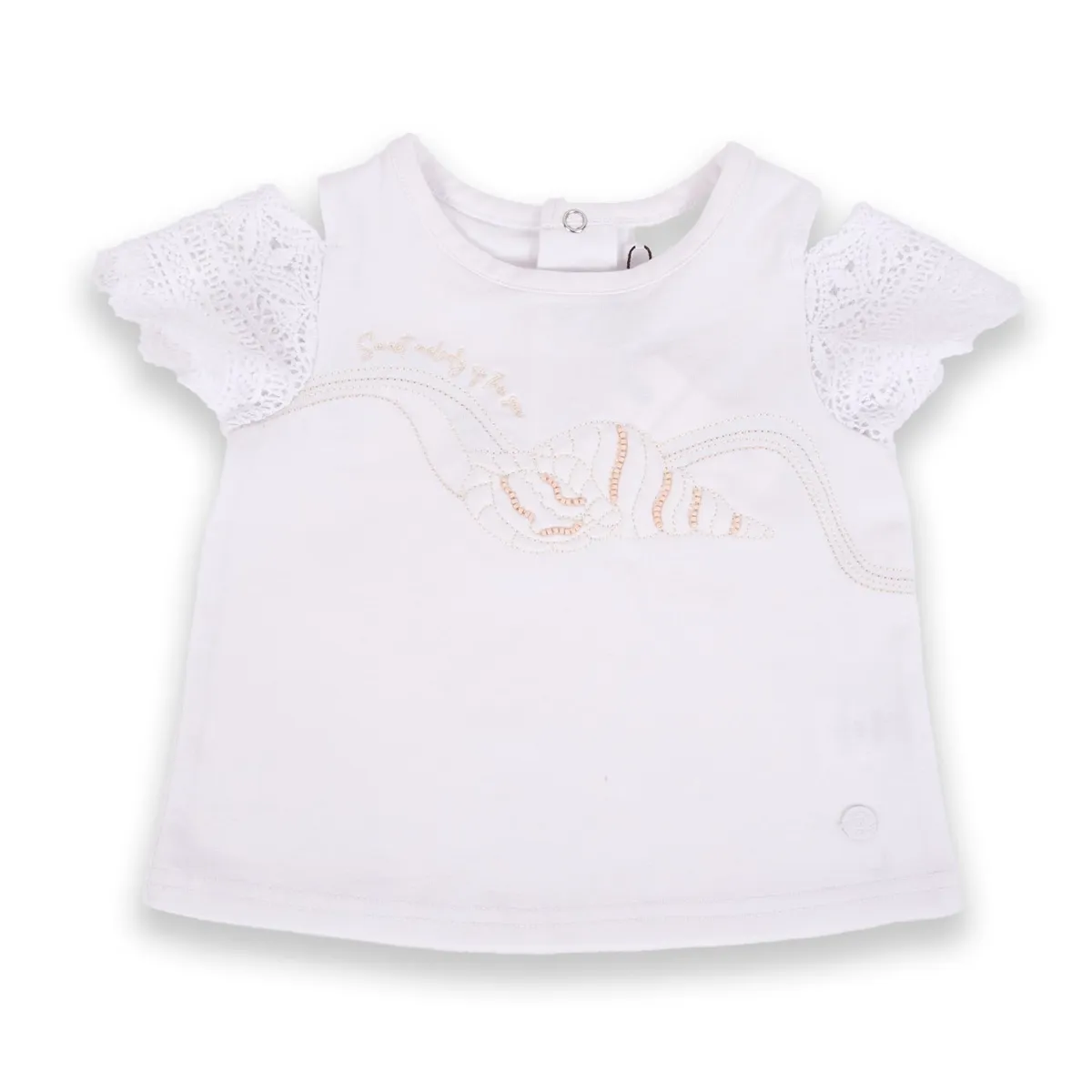 PILLIN - Polera Bebé Niña Blanco Pillin PILLIN