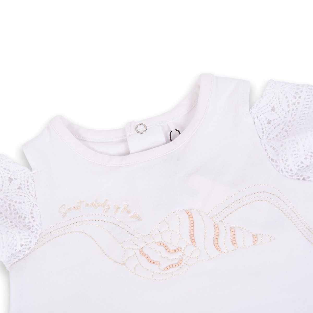 PILLIN - Polera Bebé Niña Blanco Pillin PILLIN