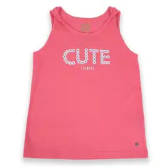 PILLIN - Polera Niña Coral - Coral