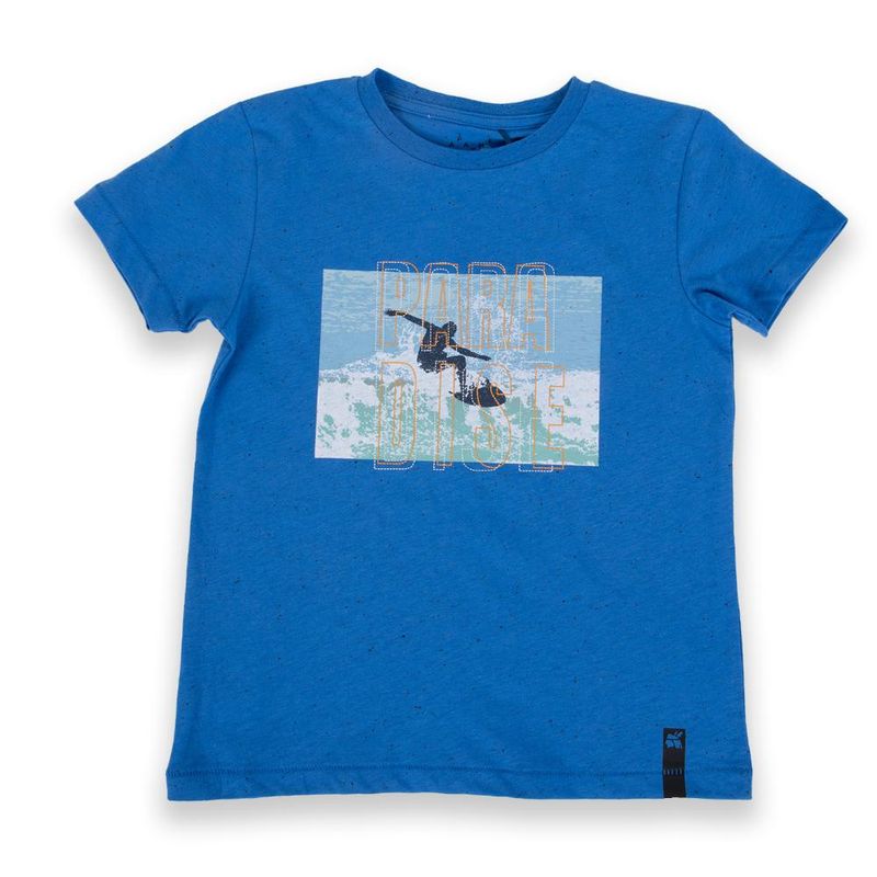 PILLIN - Polera Niño Azul petróleo Pillin - Azul Petróleo