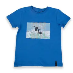 PILLIN - Polera Niño Azul petróleo - Azul Petróleo