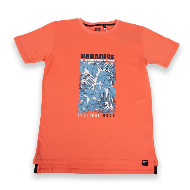 PILLIN - Polera Niño Naranja Pillin PILLIN