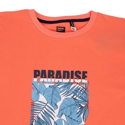 Imagen 2 del producto Polera Niño Naranja