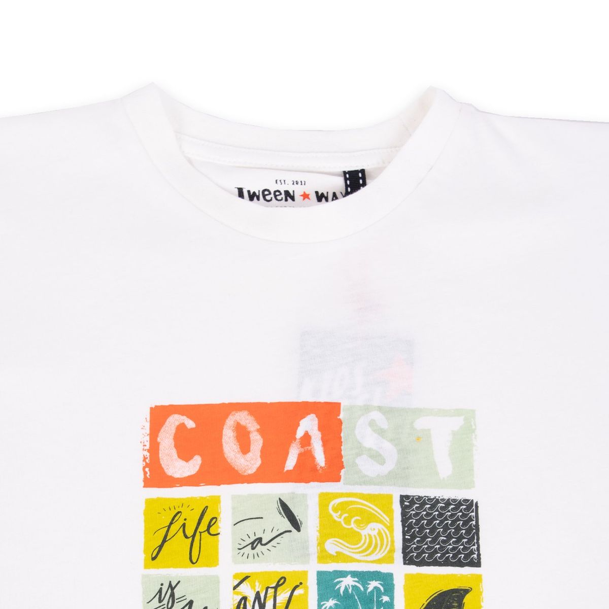 PILLIN - Polera Niño Blanco Pillin PILLIN