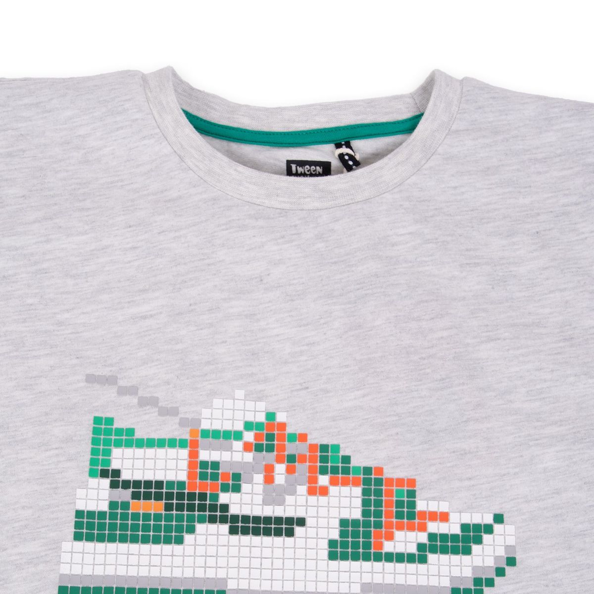 PILLIN - Polera Niño Gris claro Pillin PILLIN