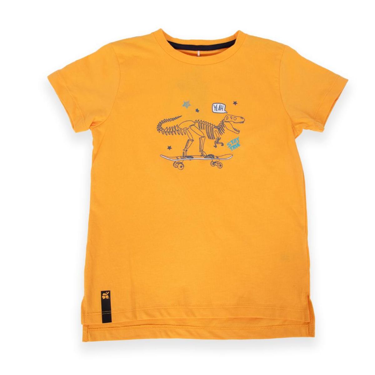 PILLIN - Polera Niño Naranja Pillin - Naranjo
