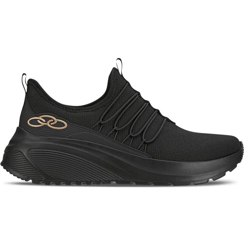 OLYMPIKUS - Zapatilla Mujer Teaz Negro