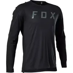 FOX - Polera Bicicleta Flexair Pro Manga Larga Negro