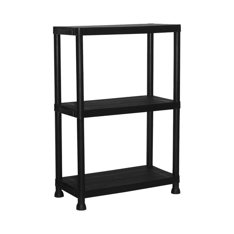 AIRHOUSE - Estante Repisa Rack Plástico 3 Niveles 91x61x31cm Airhouse