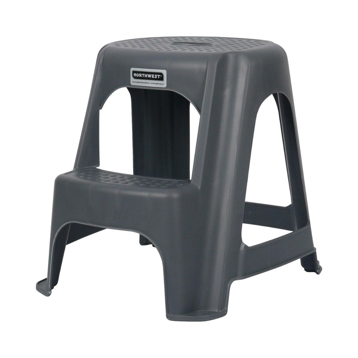 NORTHWEST - Piso Con Escalón Gris 37X36X35Cm Northwest