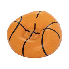 BESTWAY - Sillón Inflable Basketball 1.14m x 1.12m x 66cm