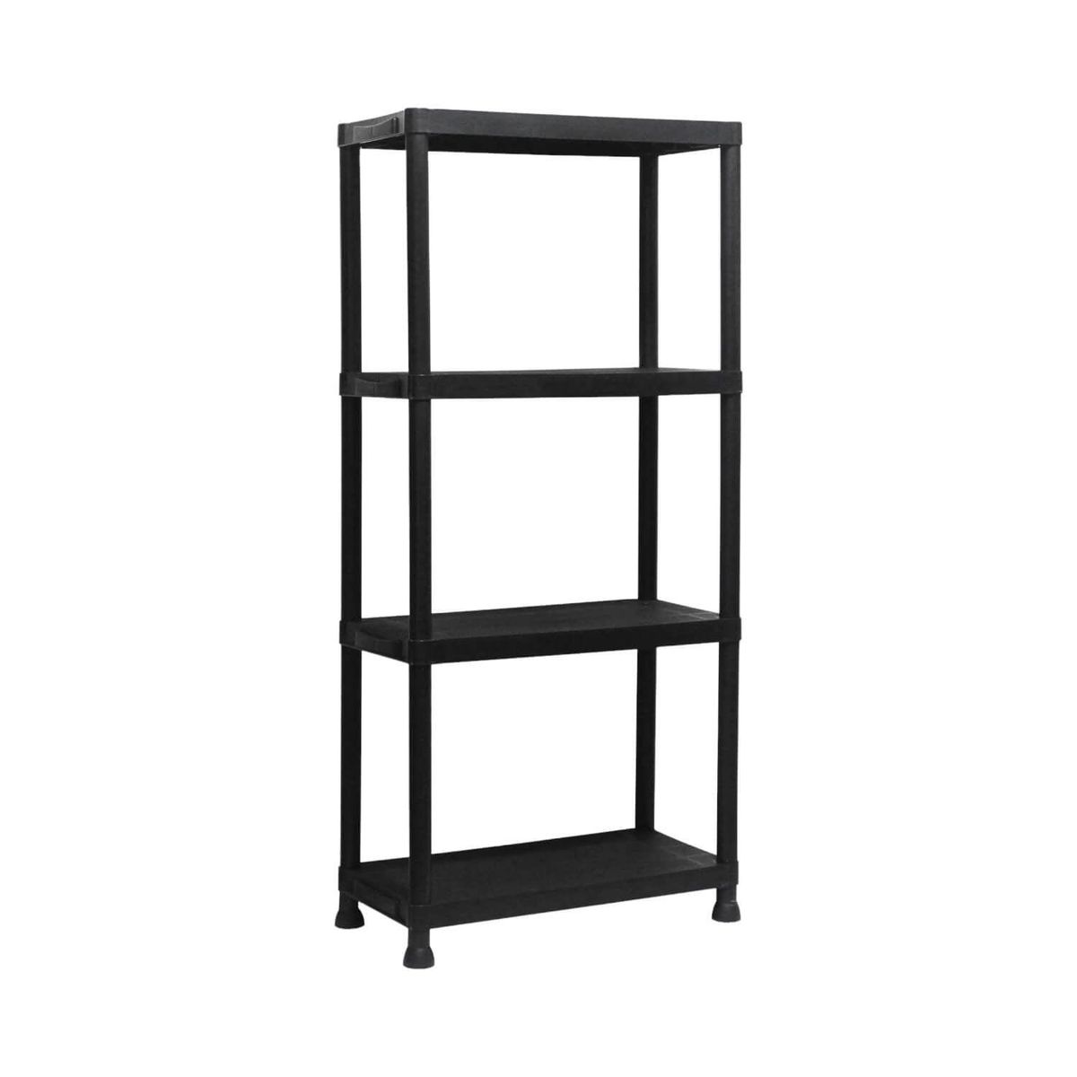 AIRHOUSE - Estante Repisa Rack Plástico 4 Niveles 131x31x61cm Airhouse