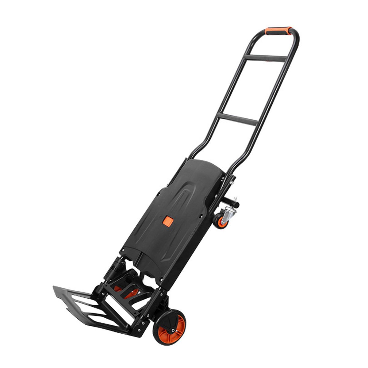 QRUBBER - Carro Carga Plegable 100kg Multiuso de Aluminio QRubber