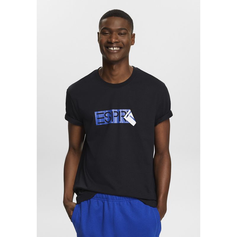 ESPRIT - Polera Manga Corta Con Logo Hombre Esprit ESPRIT