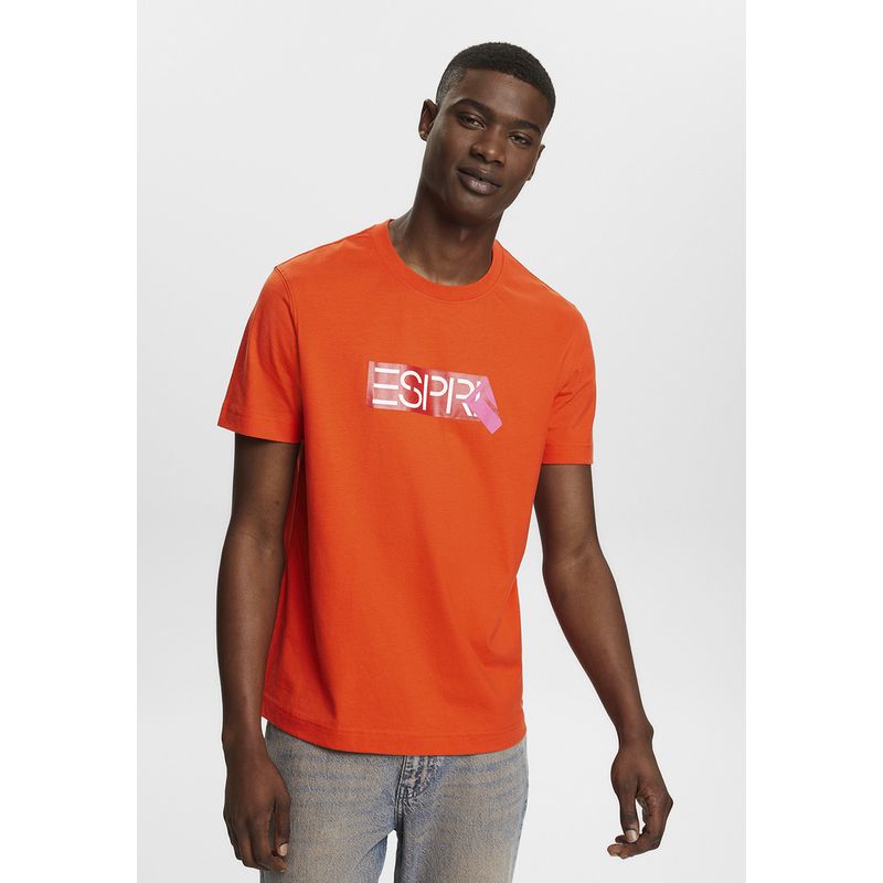 ESPRIT - Polera Manga Corta Con Logo Hombre Esprit ESPRIT