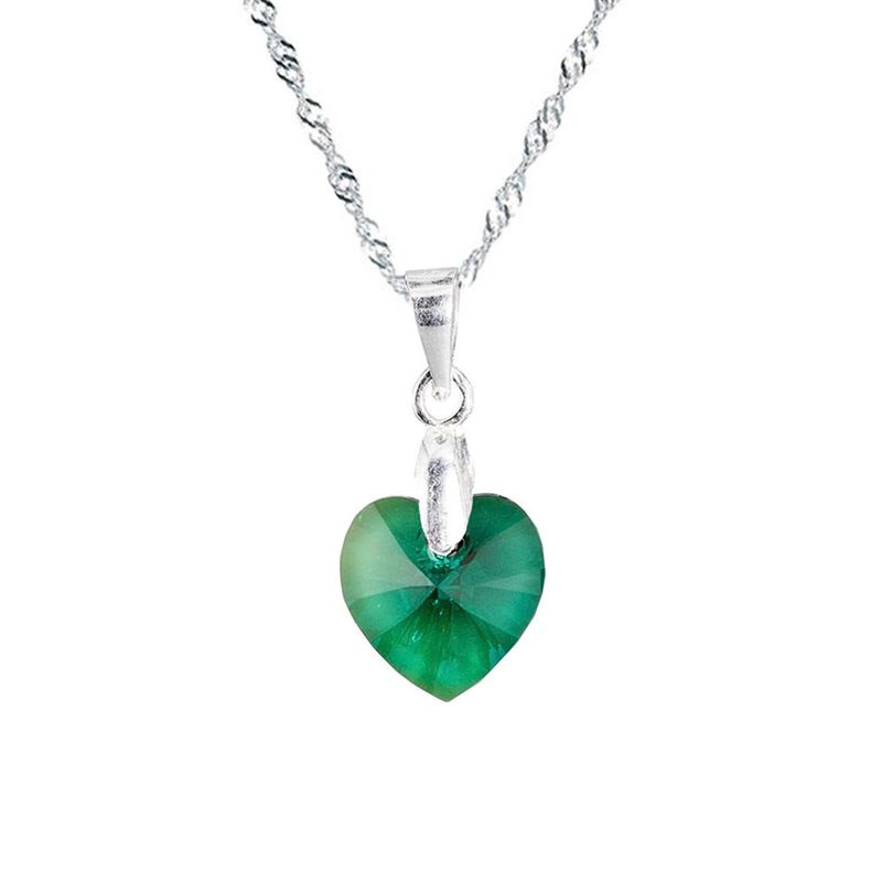 JOYAS MONTERO - Collar Romance Cristal Genuino Emerald