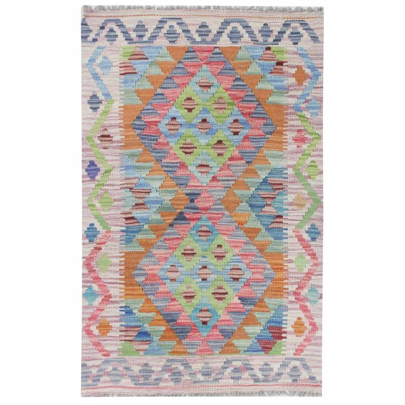 RUGS CL - Alfombra Kilim Newtri Rugscl 58x95cm 7881KP