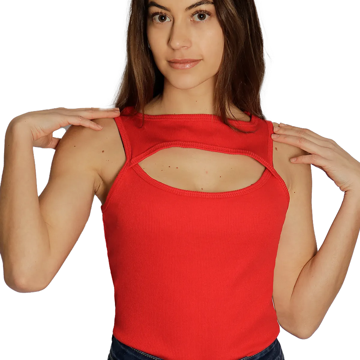 DIVINO JEANS - Polera Moscova III Roja Divino Jeans_.