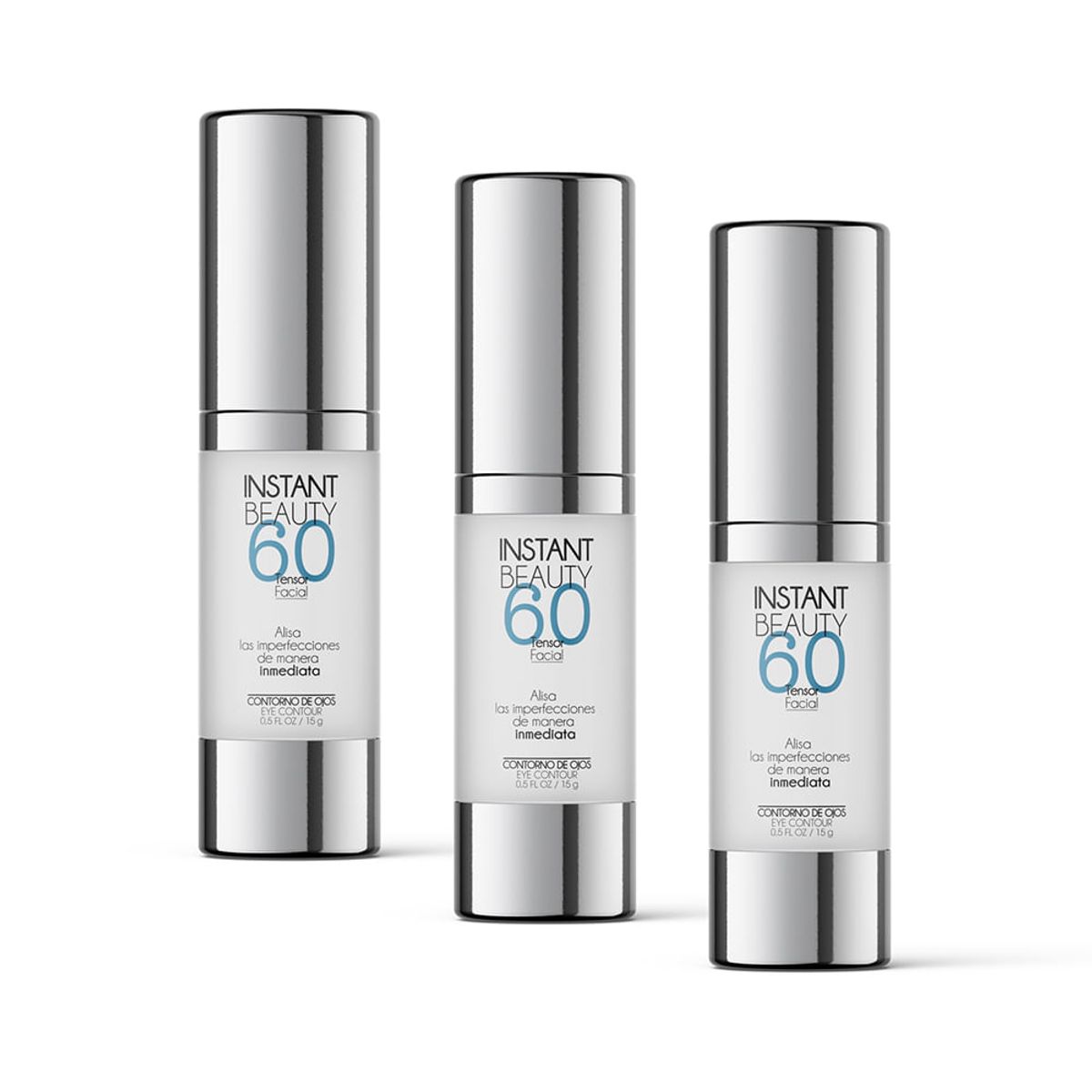 INSTANT BEAUTY - Pack 3 Serum Facial Antiarrugas Instant Beauty 15 mL para 3 Meses