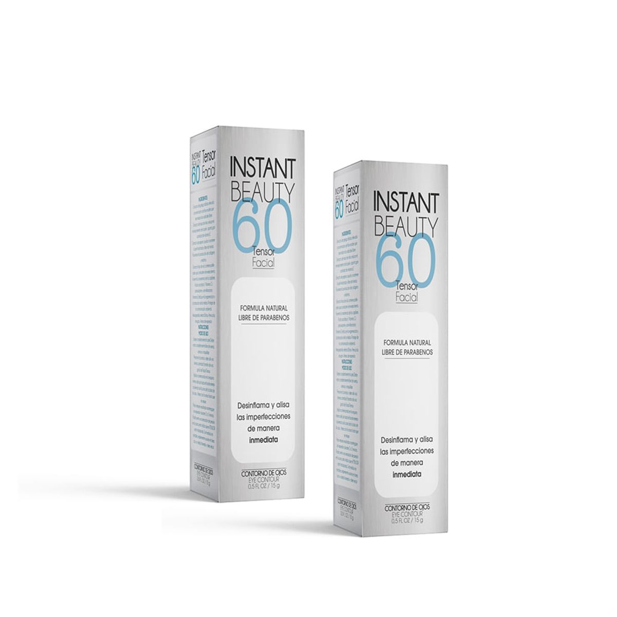 INSTANT BEAUTY - Pack 2 Serum Facial Antiarrugas Instant Beauty 15 mL para 2 Meses