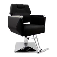 Sillón de Peluquería Modelo Beauty Star - Negro