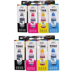 GENERICO - Pack X2 Tintas compatibles para T664 Modelos L-120 L-380