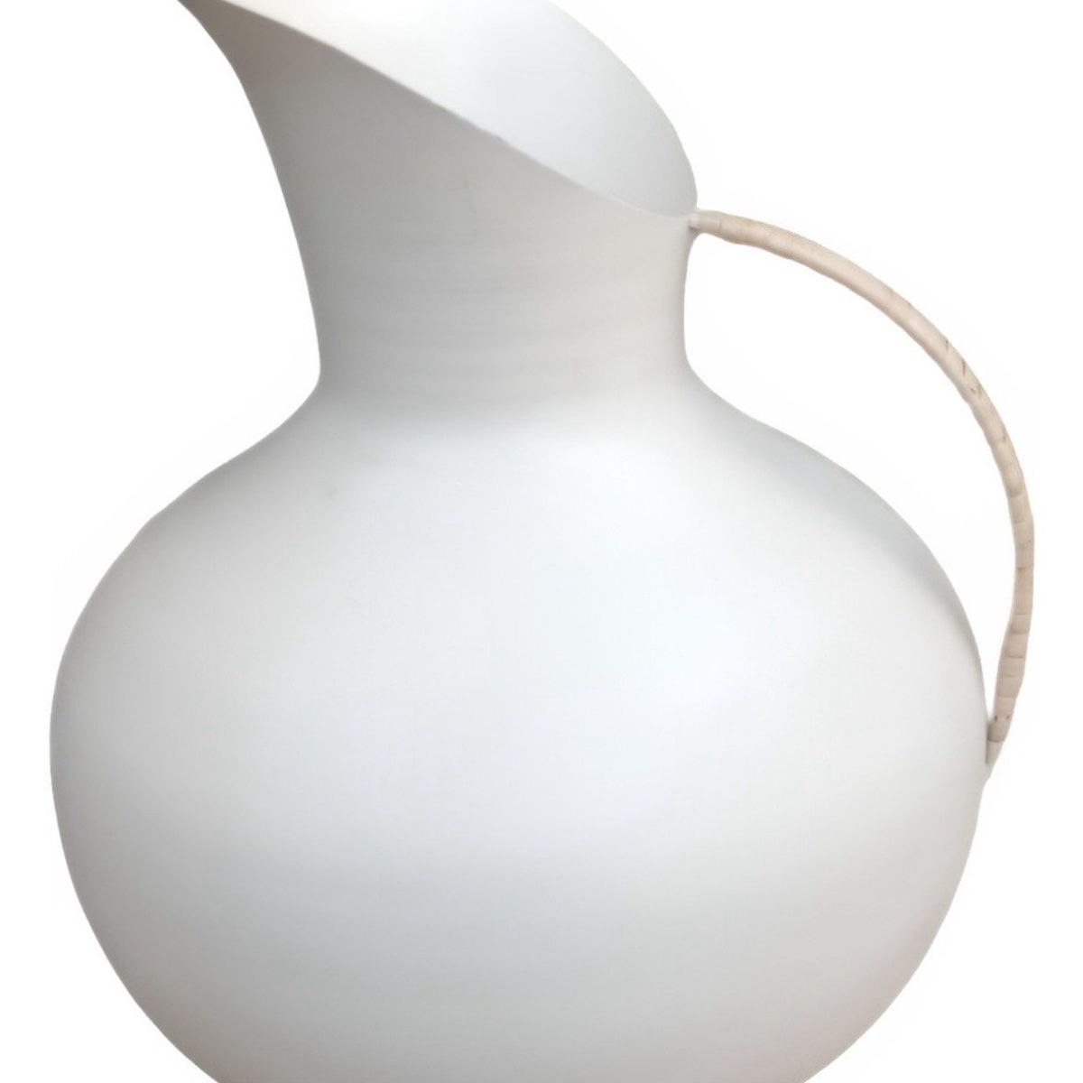 GENERICO - Florero Decorativo 19x21 Cm Blanco