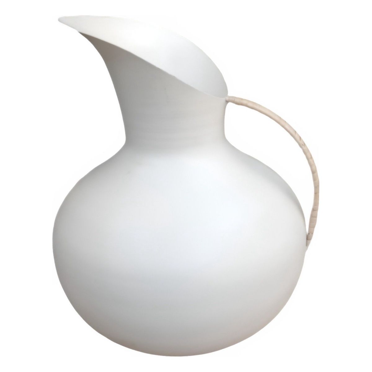 GENERICO - Florero Decorativo 19x21 Cm Blanco