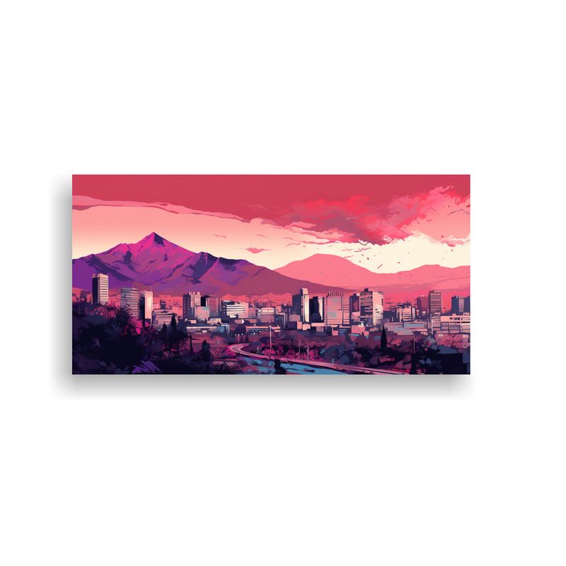 GENERICO - Pinturas Decorativas De Naturaleza En Santiago Ch 160x80cm