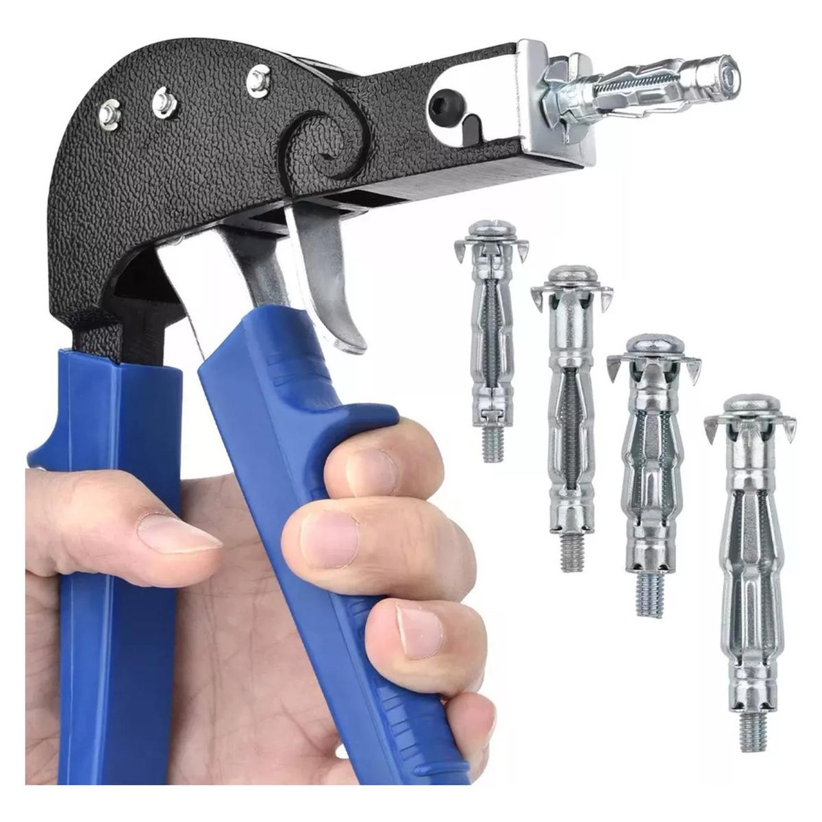 IMPORTCLICK - Pistola Anclaje Pared Hueca 72 Tarugo Araña IMPORTCLICK