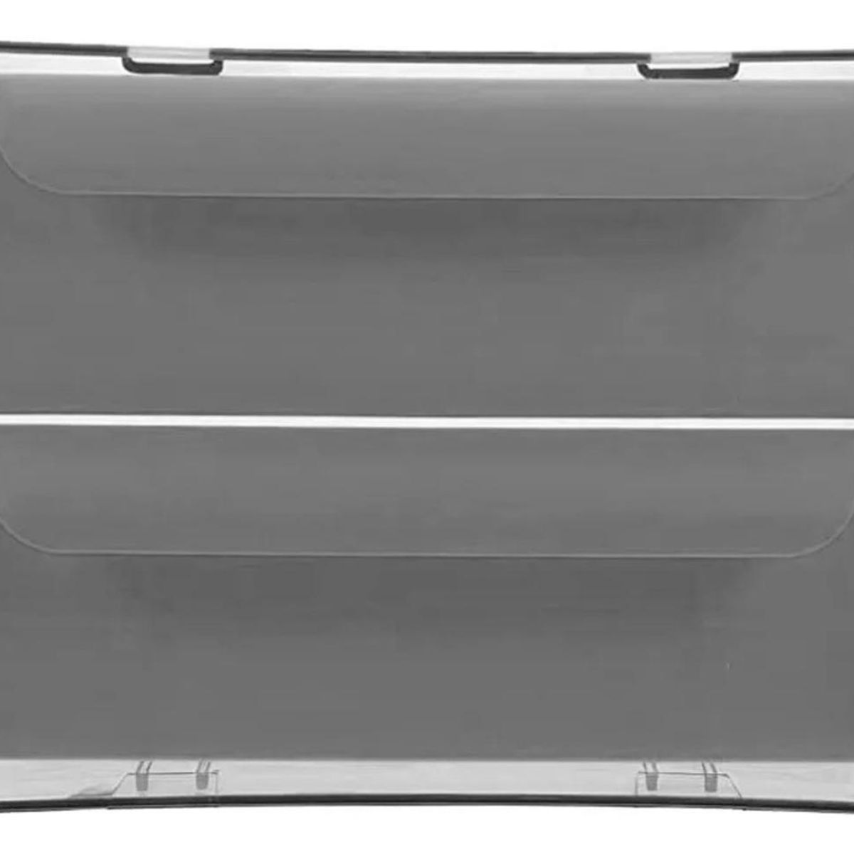 IMPORTCLICK - Organizador Portahuevos 2 Niveles 32 Huevos 26x23 CM Gris IMPORTCLICK