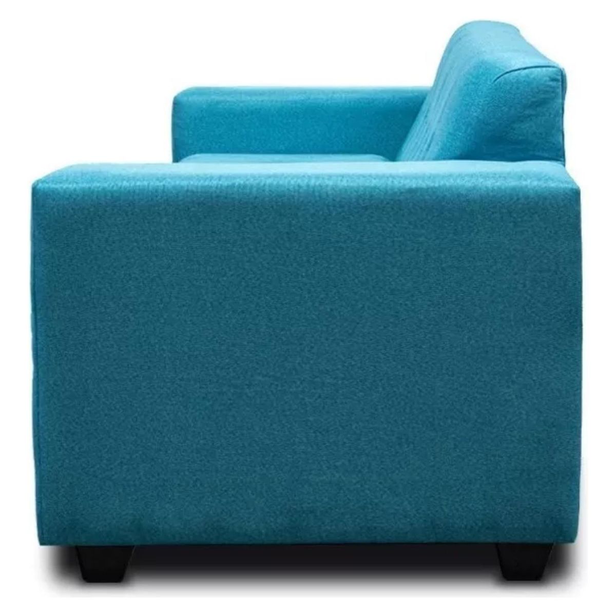 IMPORTCLICK - Sofá Enmaderado 2 Cuerpos Lino 75x75x75 CM  Turquesa