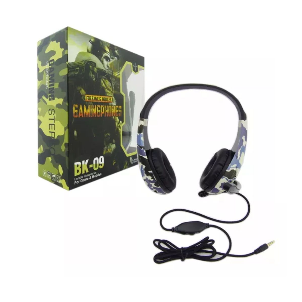 GENERICO - Audifono para Gamer con micrófono BK-9