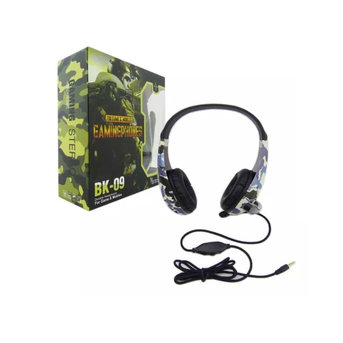 GENERICO - Audifono para Gamer con micrófono BK-9