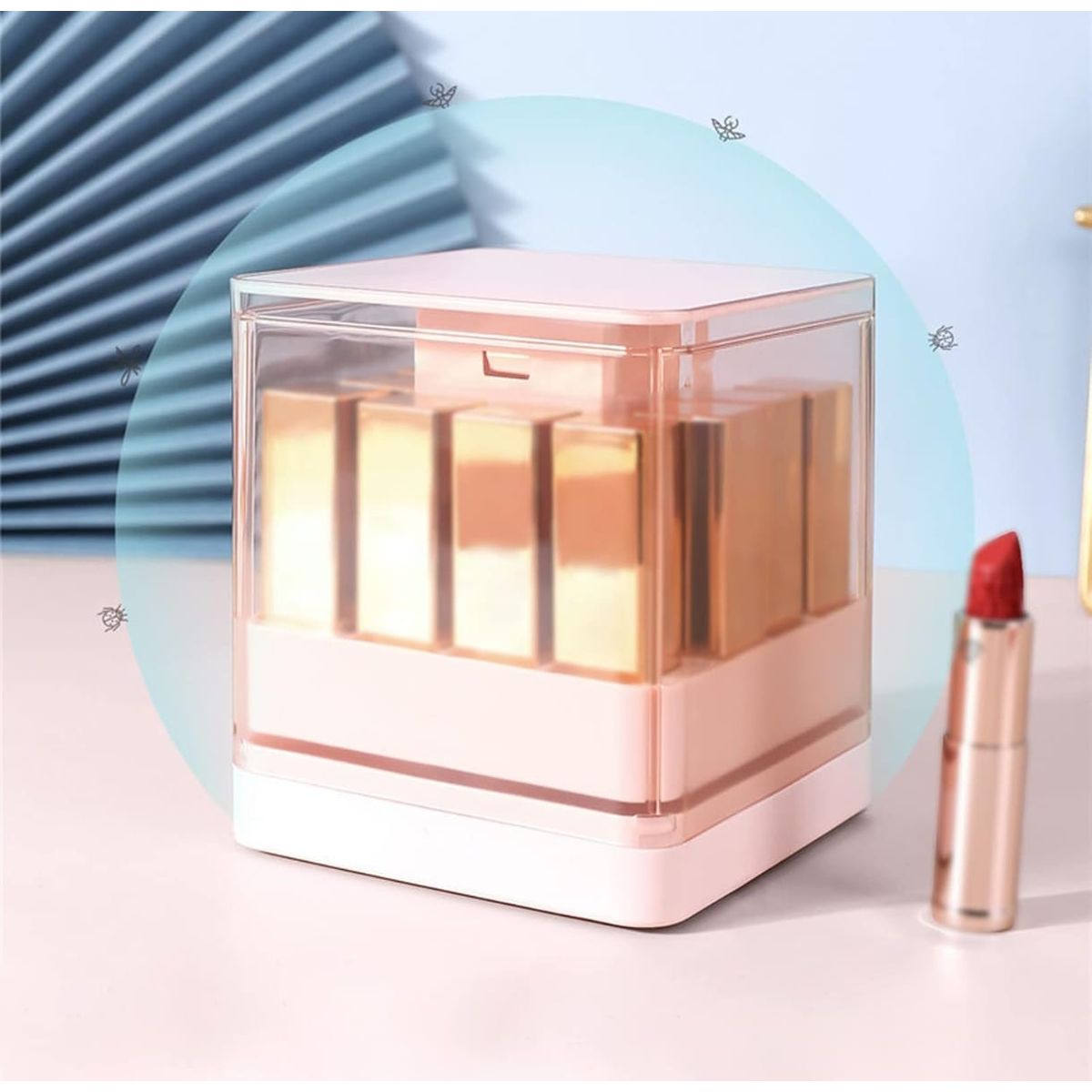 GENERICO - Organizador De Lápiz Labial Transparente