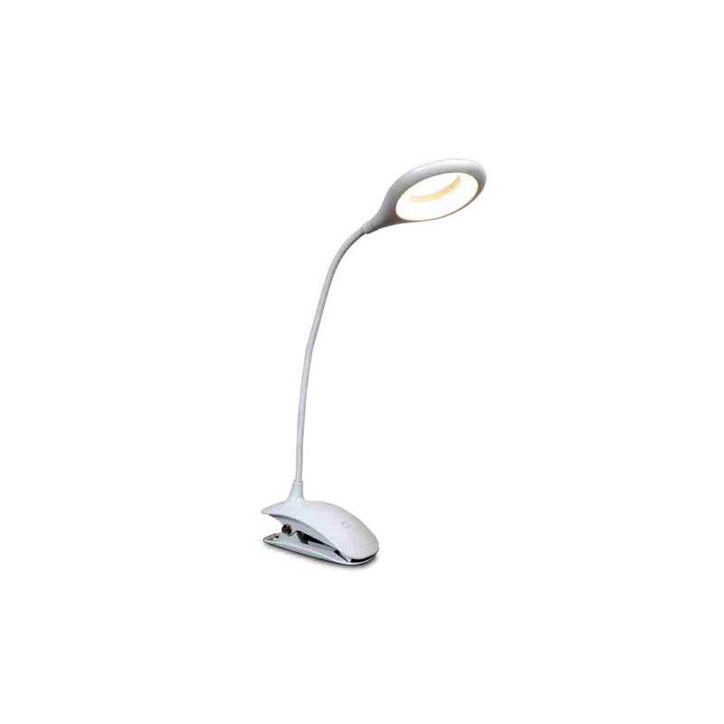 DOMA - Lámpara De Escritorio Clip Flexible Conexión Usb - SC