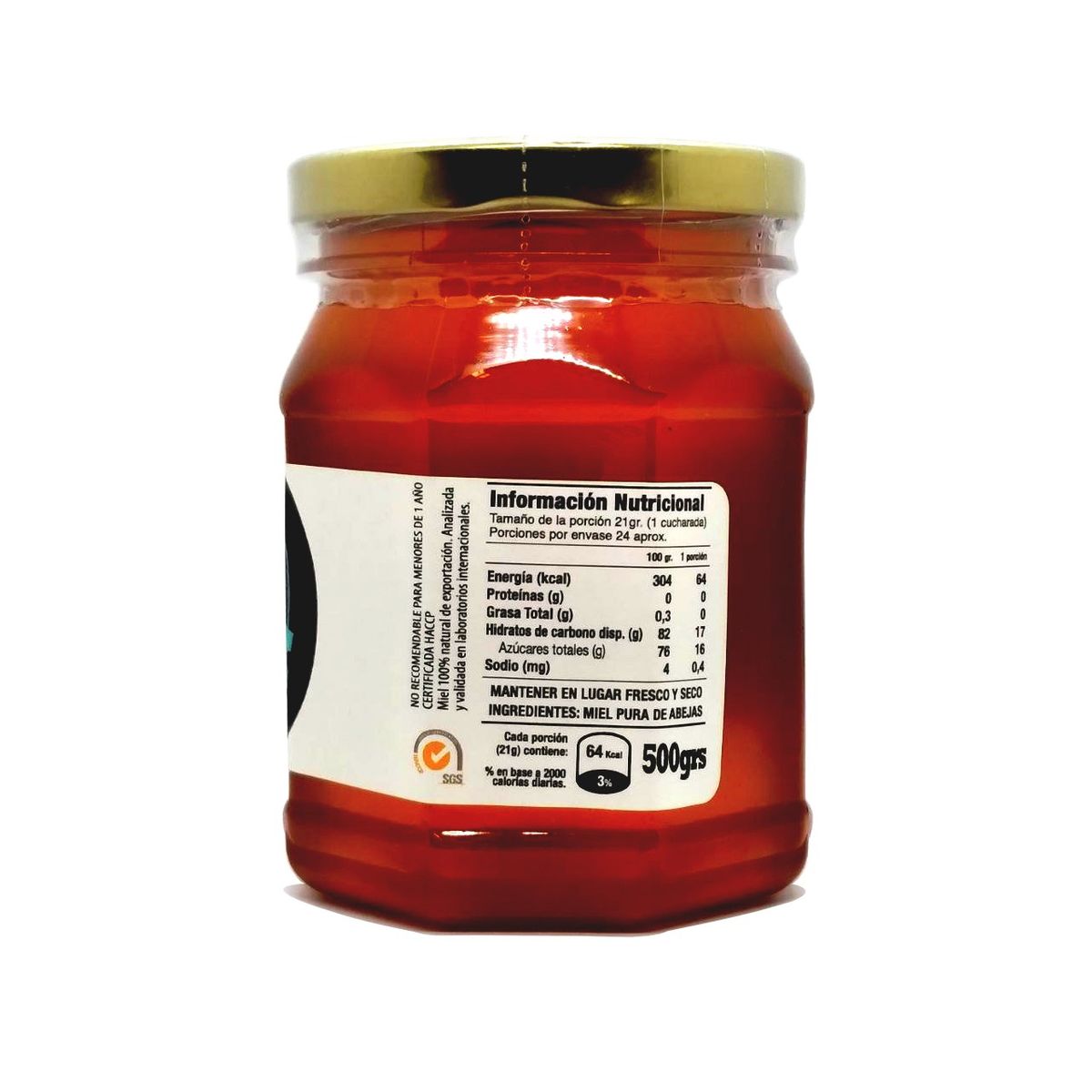 GENERICO - Miel 100% Pura De Abeja 1 Kg - Bosque Nativo