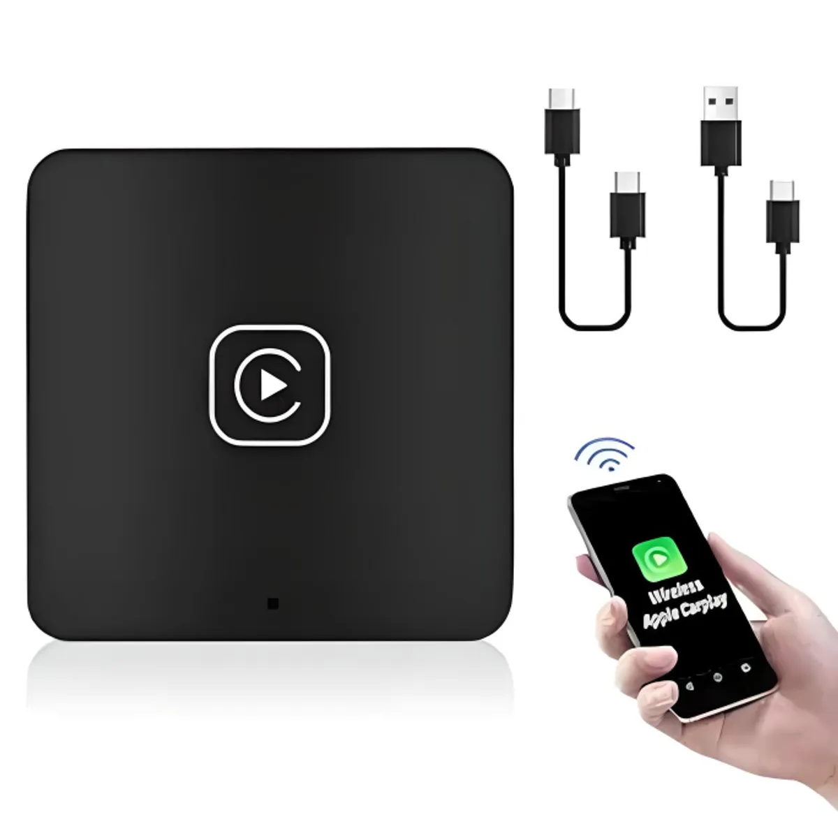 EON - Adaptador CarPlay Inalámbrico Compatible con iPhone