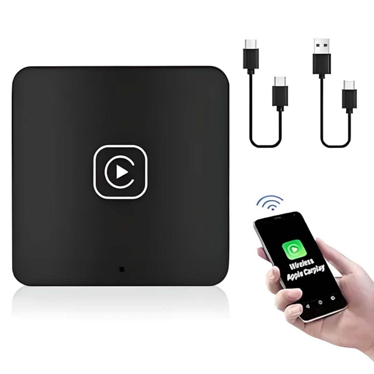 EON - Adaptador CarPlay Inalámbrico Compatible con iPhone