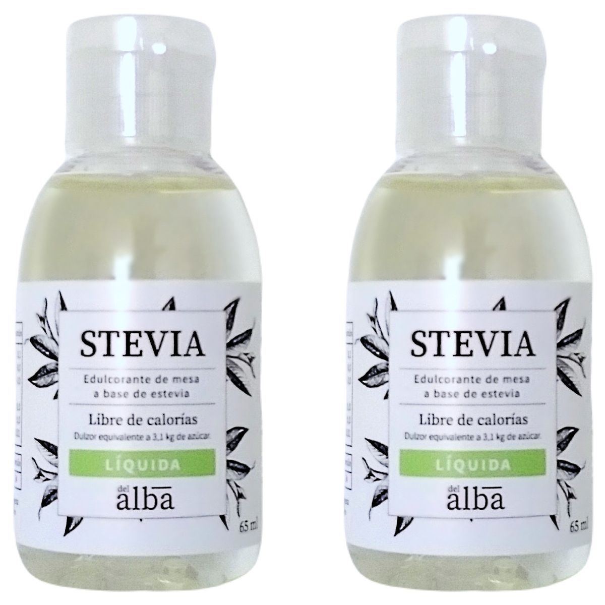 GENERICO - Stevia Liquida Pack 2 X 65ml Del Alba