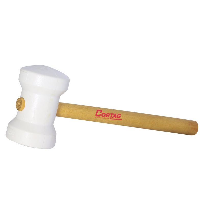 CORTAG - MARTILLO CAUCHO -  BLANCO  60 MM